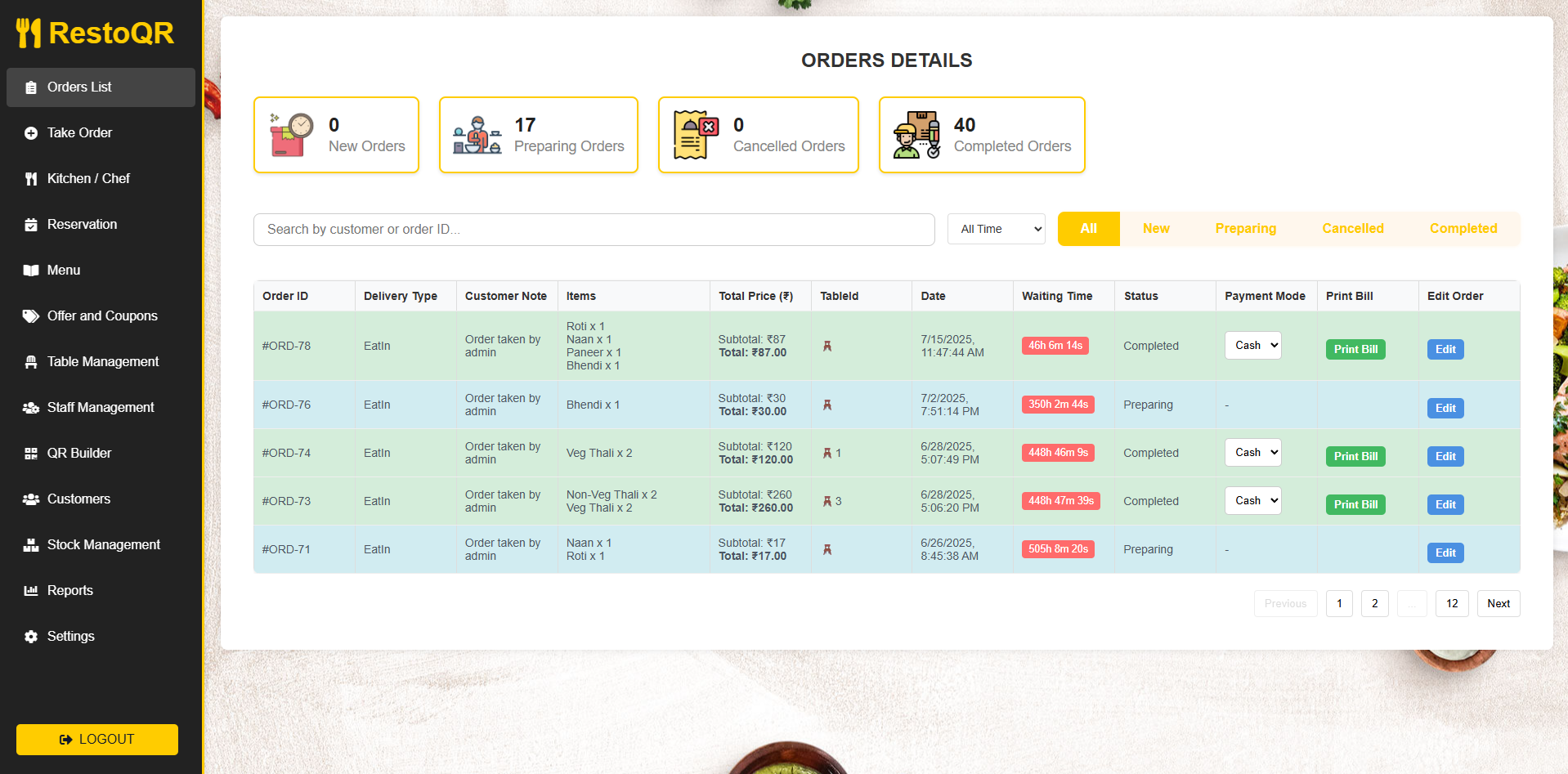 QR Restaurant 4