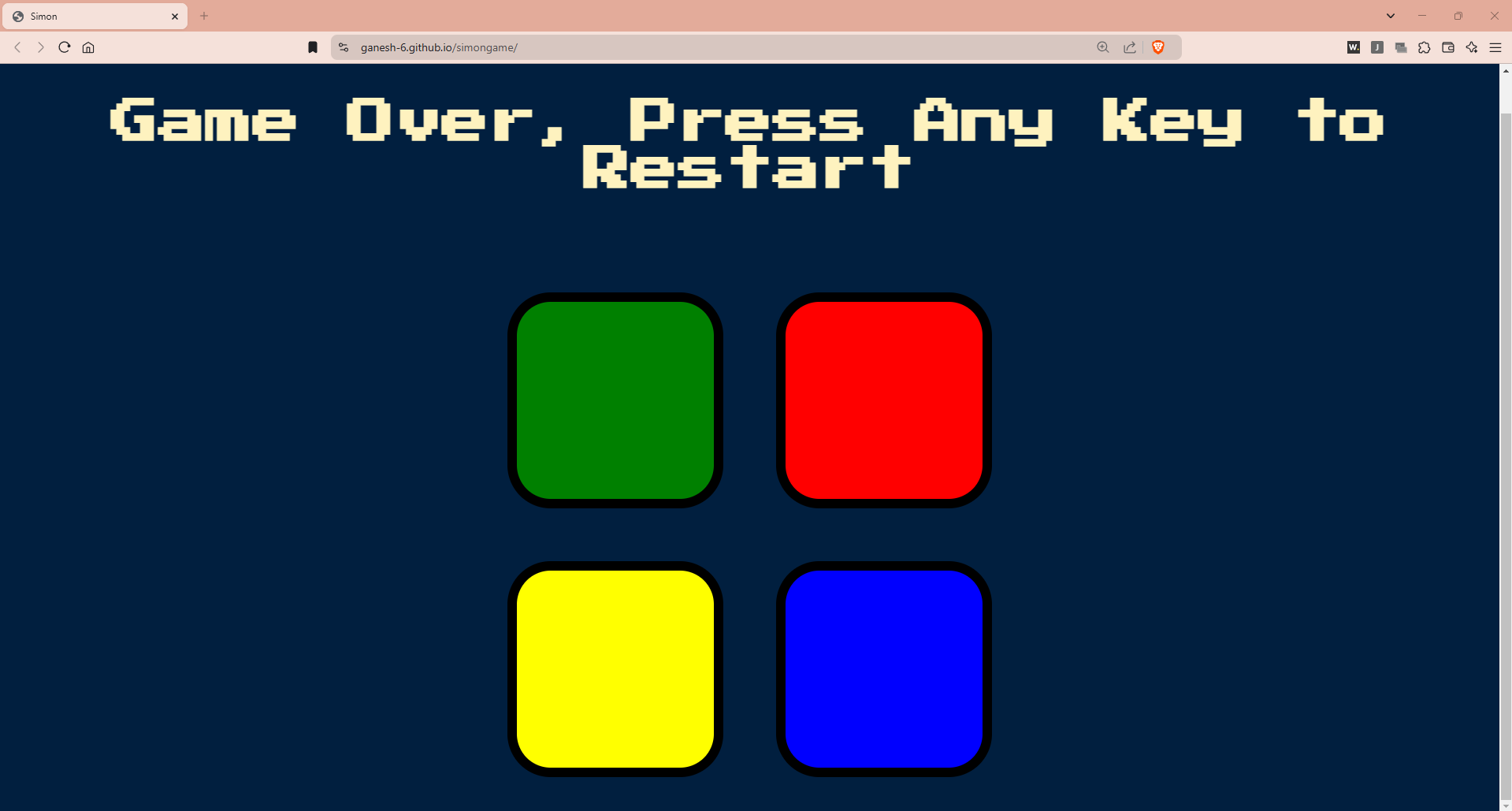 Simon Game